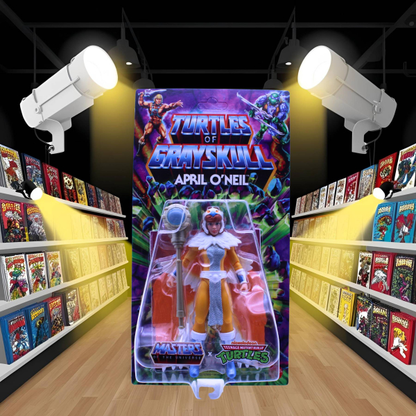 Turtles of Grayskull – April O'Neil als Sorceress | Mattel 2024 | Hoppla Stuff